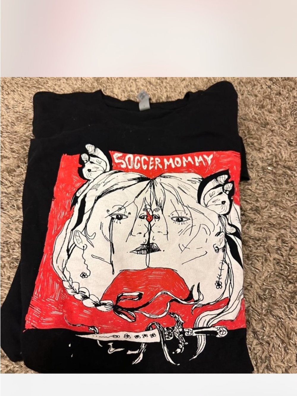 Soccer Mommy Graphic Band Tee 2021